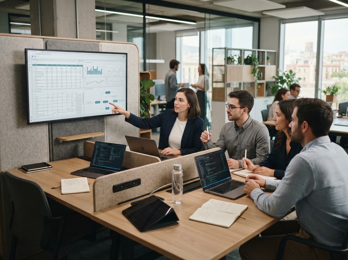 Caudaris IA - espacio de trabajo del equipo de análisis